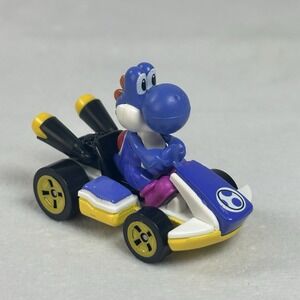Purple Yoshi Mario Kart Hot Wheels Standard Kart Figure 2018 Nintendo 1:64 Car